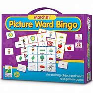 Image result for Picture Word Bingo the Learning Journey