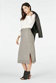 Image result for Sweater Midi Skirt