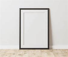 Image result for Black Frame Cream Mat