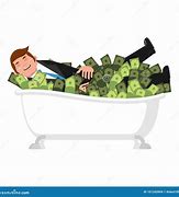 Image result for Money Bath Meme