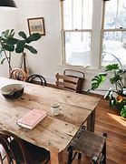 Image result for Rustic Farmhouse Dining Room Tables