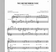 Image result for We Remember Song