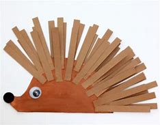 Image result for Craft Ideas for 3D Hedgehog