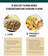 Image result for Healthy Dinner Filipino Food