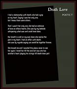 Image result for Love and Death Poem