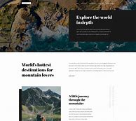 Image result for Blog Travel Page Template