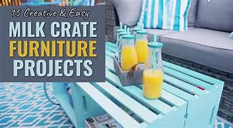 Image result for Milk Crate Furniture