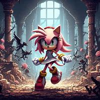 Image result for Amy Rose Pixel Grid