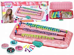 Image result for Bracelet Making Kit in a Pink Box