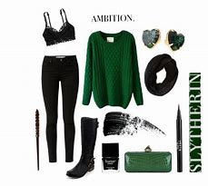 Image result for Slytherin Inspired Crochet Outfits