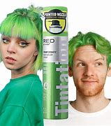 Image result for Neon Green 3D Hair