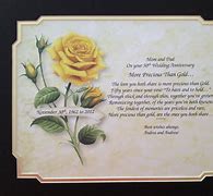 Image result for 50th Wedding Anniversary Card Sayings