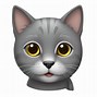 Image result for Tabby Gray Cat Emoji