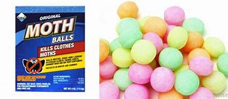 Image result for Moth Balls C10H8