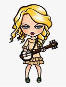 Image result for Clip Art of Taylor Swift