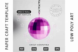 Image result for disco ball craft paper