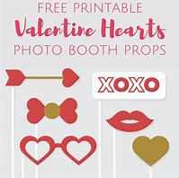 Image result for Valentine's Day Photo Booth Props