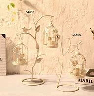 Image result for Bird Cage Candle Holder