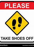 Image result for No Shoes Allowed Sign