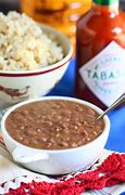 Image result for Red Beans and Rice with Chips