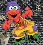 Image result for Elmo Fire Gangsta