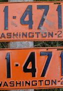 Image result for Old State License Plates