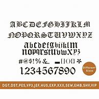 Image result for Gothic Embroidery Font