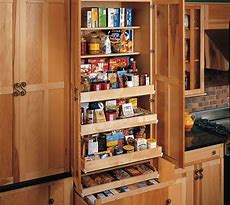 Image result for Wooden Pantry Cabinet