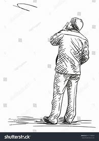 Image result for Back Sketch of Person