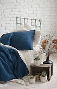 Image result for Navy Blue Linen Cover Cough