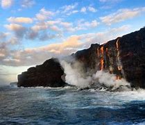 Image result for Lava Forming New Island in Ocean