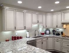 Image result for LED Lighting in Kitchen Cabinets