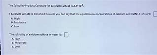 Image result for Calcium Sulfate Solubility Curve