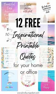 Image result for Printable Positive Life Quotes