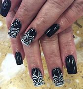 Image result for Dark Teal Nail Designs