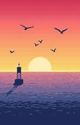 Image result for Pixel Art Retro Sunset