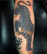 Image result for Korean Tiger Tattoo