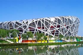 Image result for Beijing National Stadium Cartoon