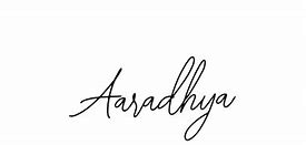 Image result for Aaradhya Name Logo