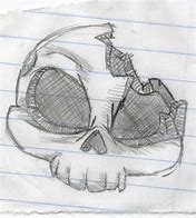 Image result for Broken Skull Art