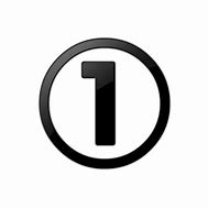 Image result for Number 1 Icon