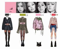 Image result for Black Pink Whistle Outfits