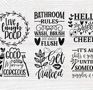 Image result for Bathroom Decor SVG