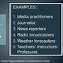 Image result for People in Media Meaning