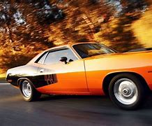 Image result for Orange Plymouth Barracuda