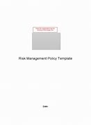 Image result for Risk Assessment Policy Template