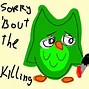 Image result for Sad Duolingo Owl