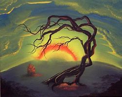 Image result for Surreal Landscape Painting