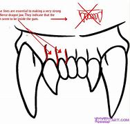 Image result for Wolf Teeth Drawing Feral