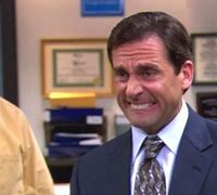 Image result for Michael Scott Funny Face